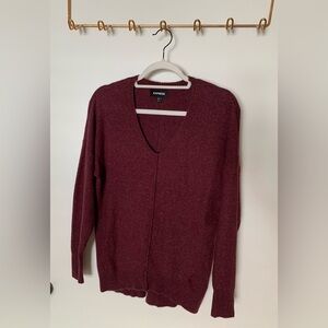 Express Exposed Seam Oversized Sweater